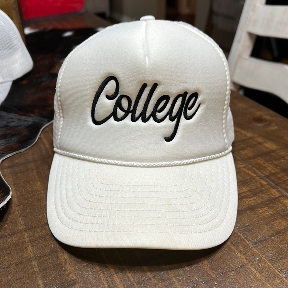 College hat